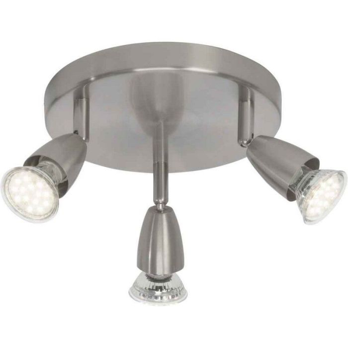 Metall taklampa krom, Keysha, 3W, 3000K LED