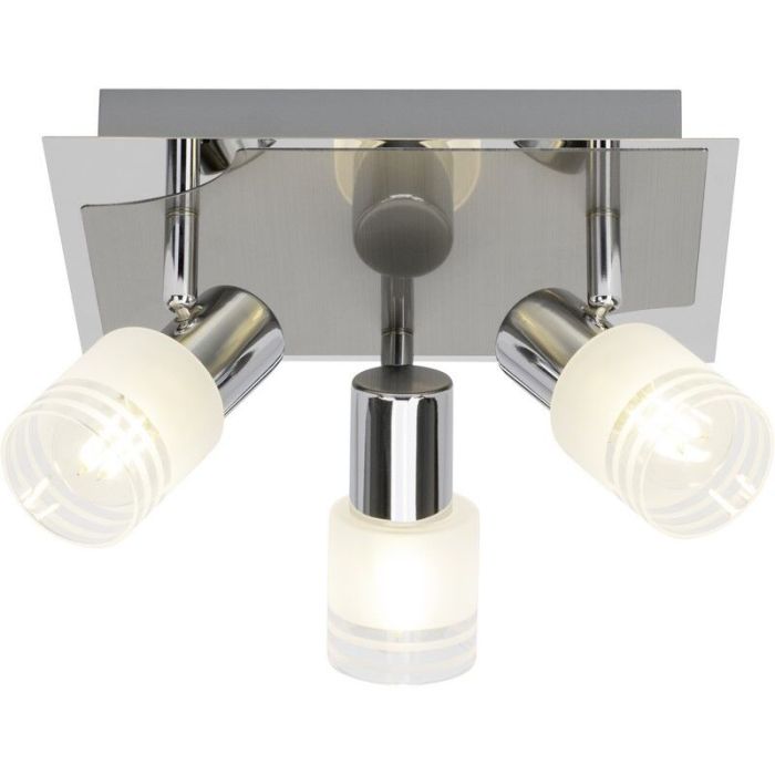 Metall spotlight tak krom, Blake, 28W, 2700K LED