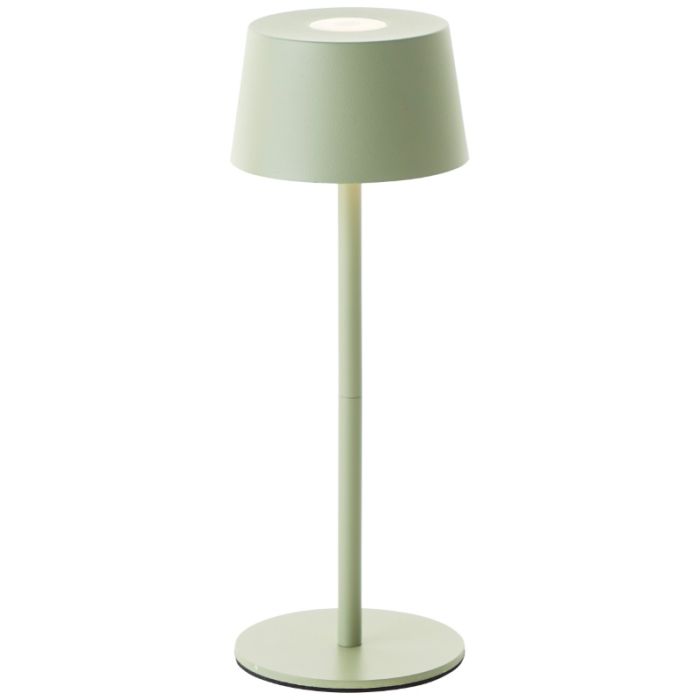 Modern bordslampa utomhus grön, Petter, 2W, 3000K LED, IP44, 3 stegs dimmer