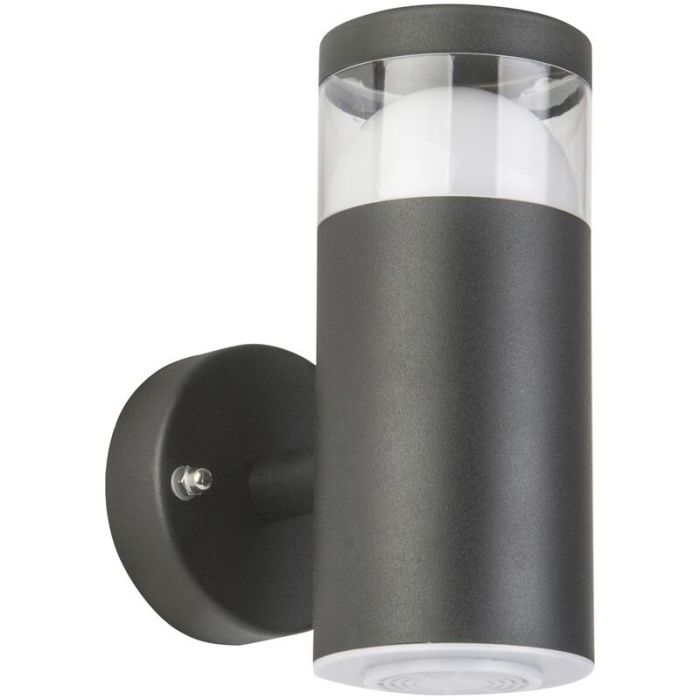 Modern utelampa antracit, Jayselien, 7W, 3000K LED, IP44
