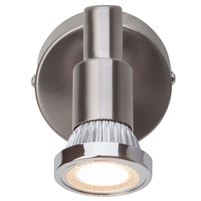 Metall vägglampa krom, Robel