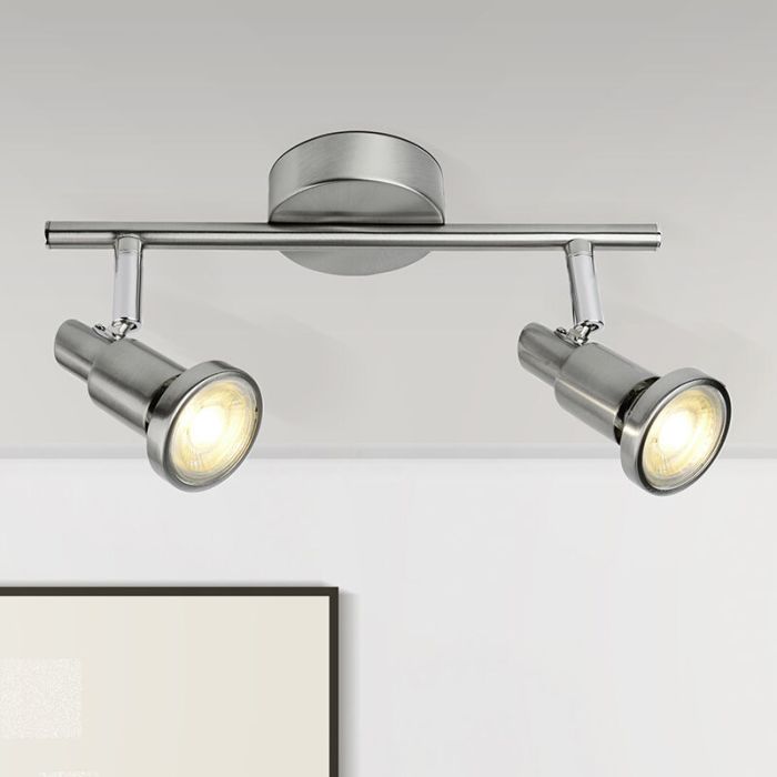 Metall spotlight tak krom, Robel, 7W, 3000K LED