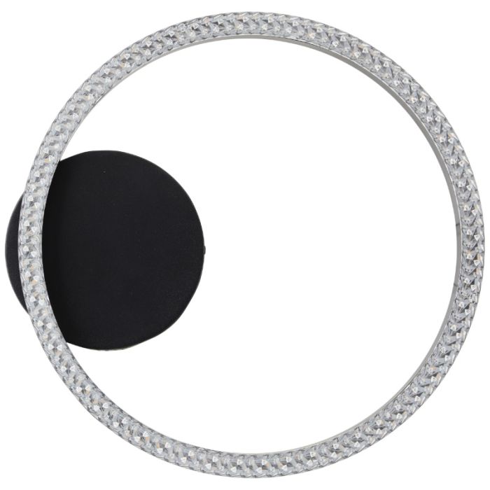 Design taklampa svart, Maladon, 14W, 3000K LED