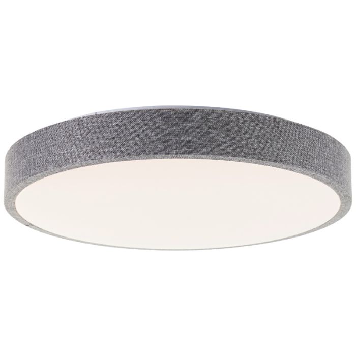 Rustik plafond grå, Soeraya, 24W, 3000K LED, 3 stegs dimmer