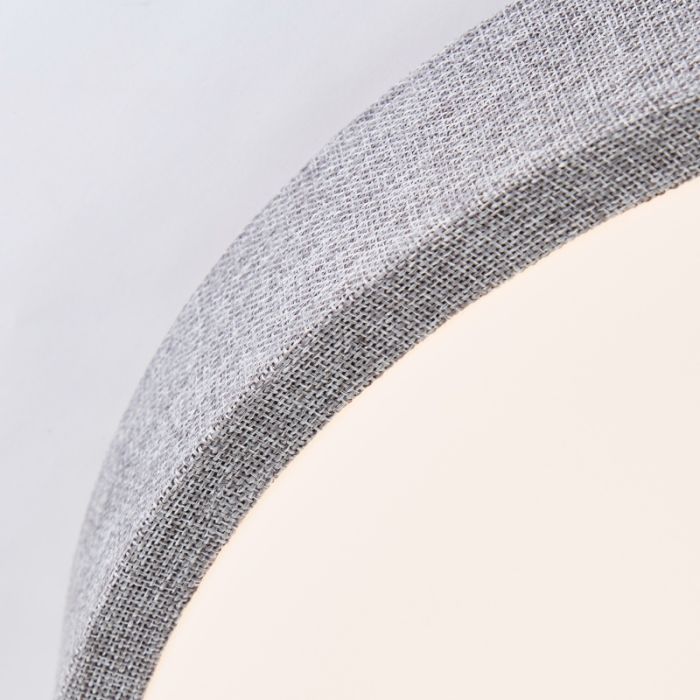 Rustik plafond grå, Soeraya, 24W, 3000K LED, 3 stegs dimmer