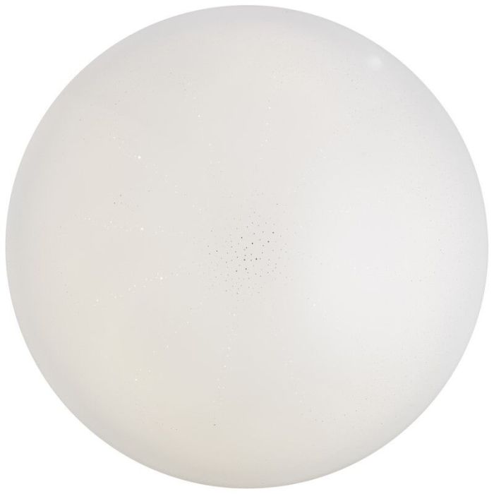 Design taklampa vit, Djalissa, 60W, varm till kall vit justerbar LED, met fjärrkontroll