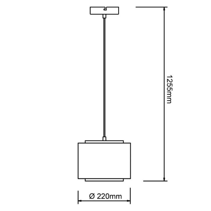 Rustik fönsterlampa beige, Gerbert