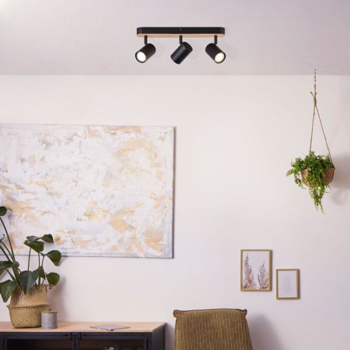 Modern spotlight tak brun, Karam