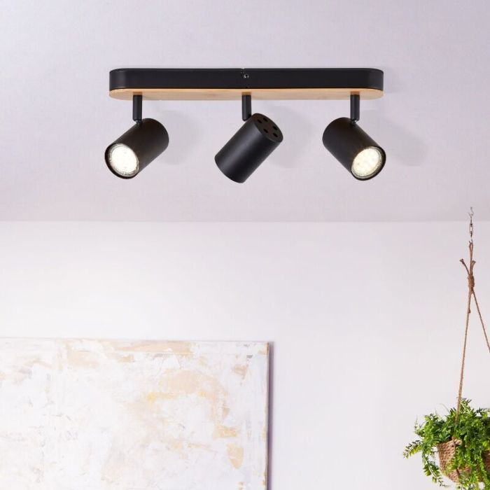 Modern spotlight tak brun, Karam