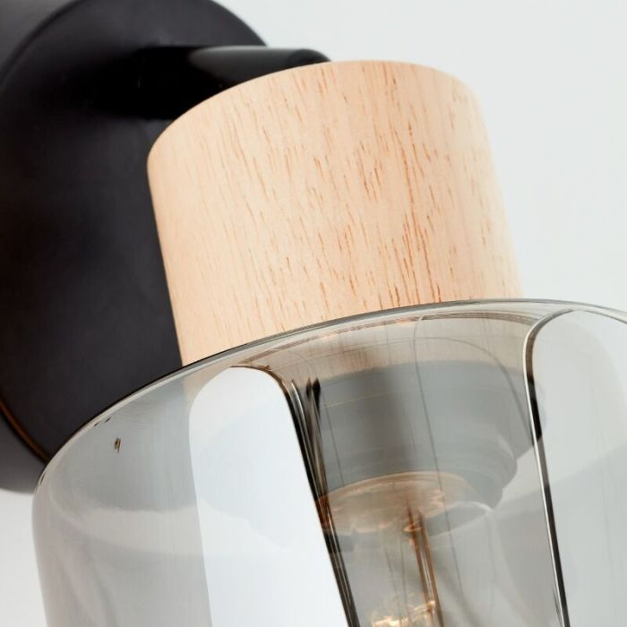 Modern vägglampa grå, Serkan