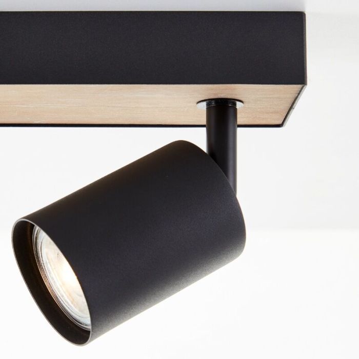 Modern spotlight tak svart, Leendert