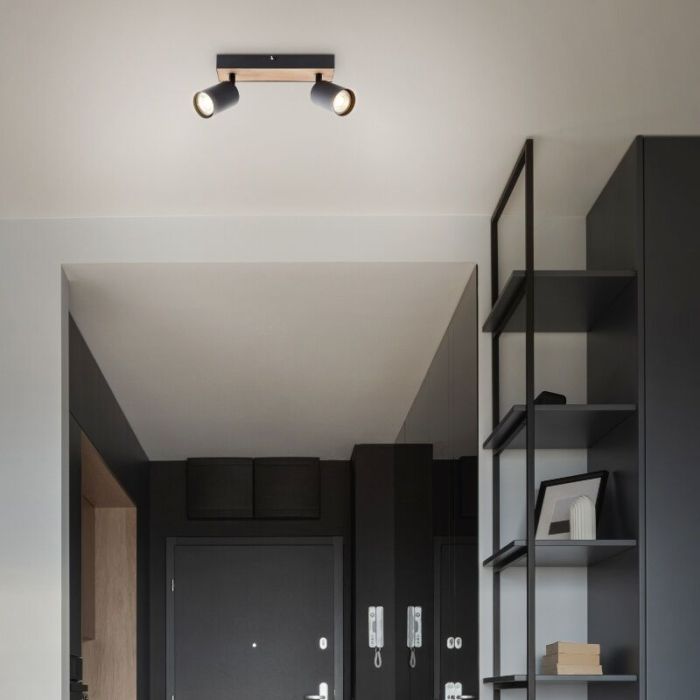 Modern spotlight tak svart, Leendert