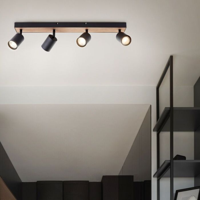 Modern spotlight tak svart, Leendert