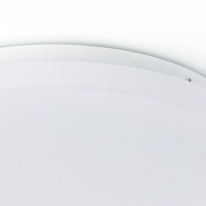 Plast plafond vit, Julie, 18W, 3000K LED
