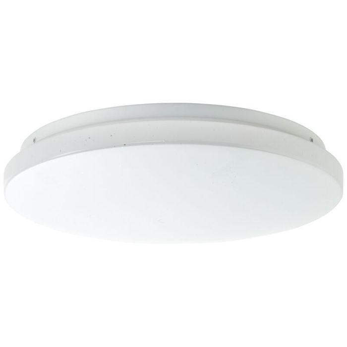 Plast plafond vit, Julie, 18W, 4000K LED
