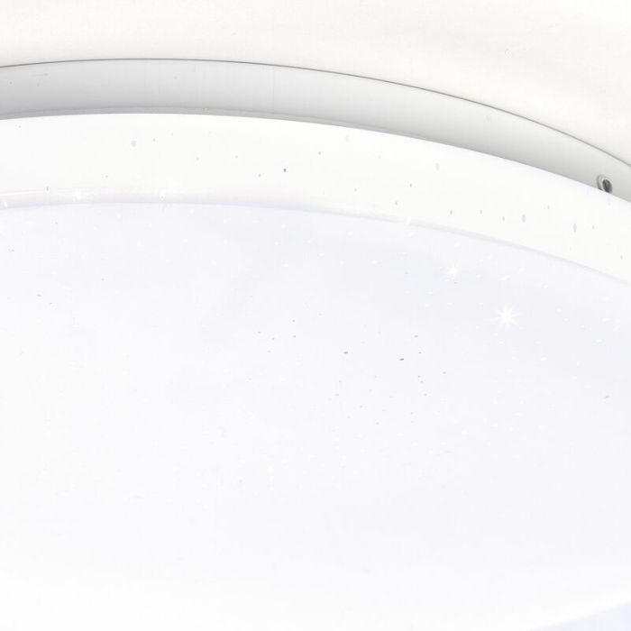Plast plafond vit, Julie, 18W, 4000K LED