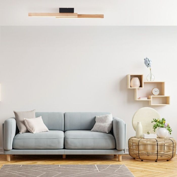 Rustik taklampa brun, Renuka, 11W, 3000K LED