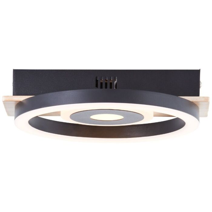 Design plafond brun, Konrad, 9W, 3000K LED