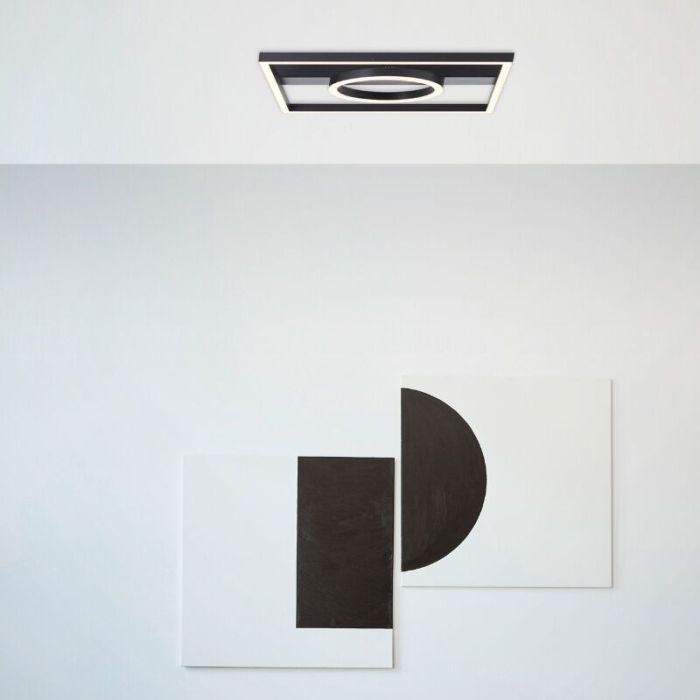 Design plafond svart, Konrad, 20W, 3000K LED