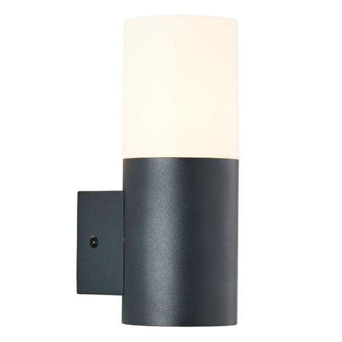 Modern utelampa antracit, Quenten, IP44