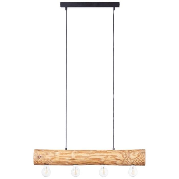 Trä fönsterlampa brun, Sibren