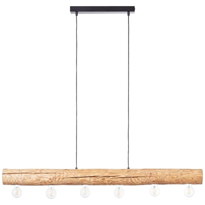 Trä fönsterlampa brun, Sibren