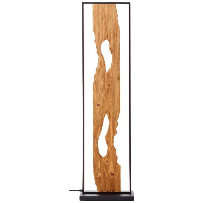 Rustik golvlampa brun, Raynor, 20W, 3000K LED, med brytare