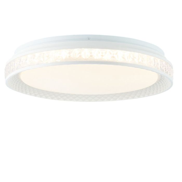 Modern smart taklampa transparent, Rashmi, 24W, varm till kall vit justerbar LED