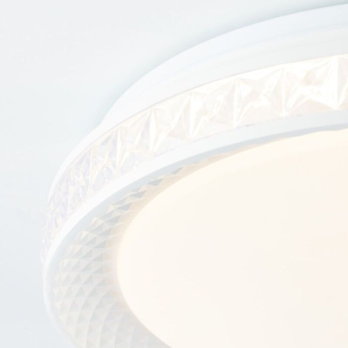 Modern smart taklampa transparent, Rashmi, 24W, varm till kall vit justerbar LED