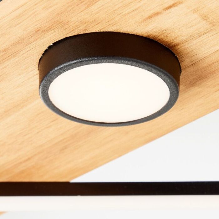Trä plafond svart, Virginia, 32W, 3000K LED