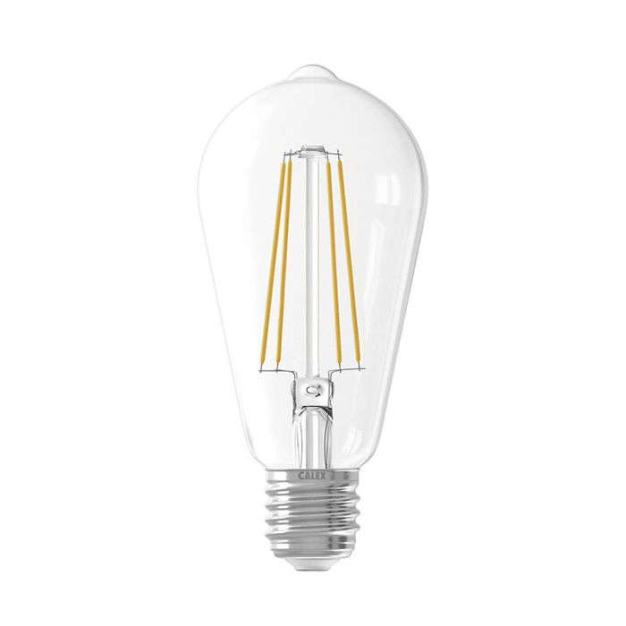 Dimbar Calex E27 LED Edison-lampa, 4,5W, 2200K