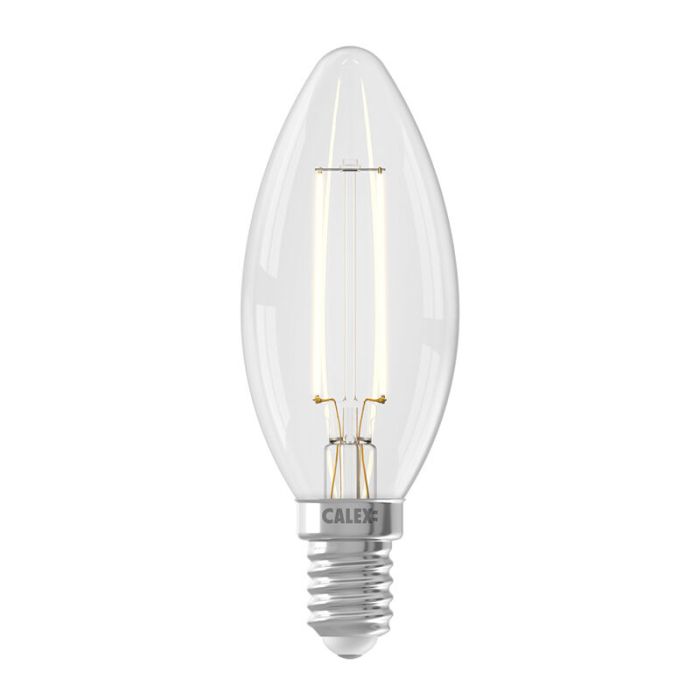 Dimbar Calex E14 kronljuslampa LED 3,5W, 2700K