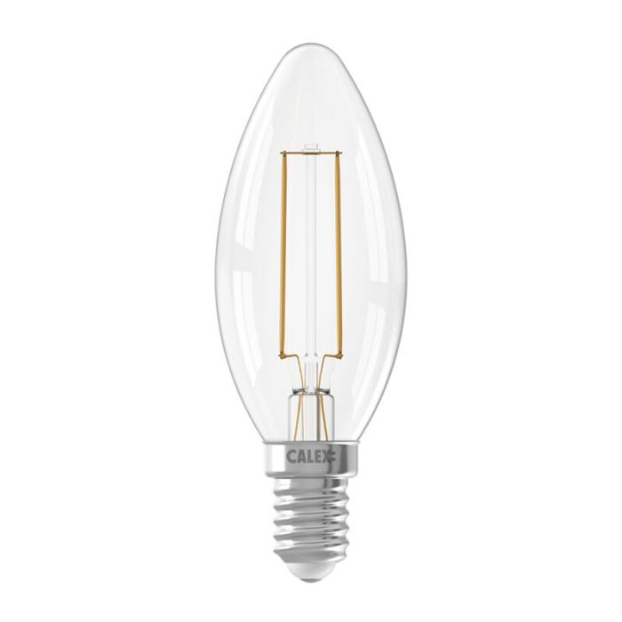 Dimbar Calex E14 kronljuslampa LED 3,5W, 2700K