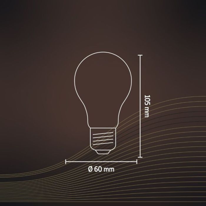 Calex smart LED lampa E27 7W, justerbar ljusfärg