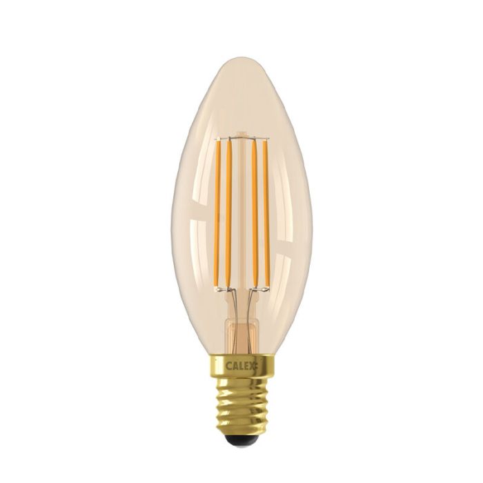 Calex smart LED lampa E14 bärnstensfärgad, 5W, 1800-3000K