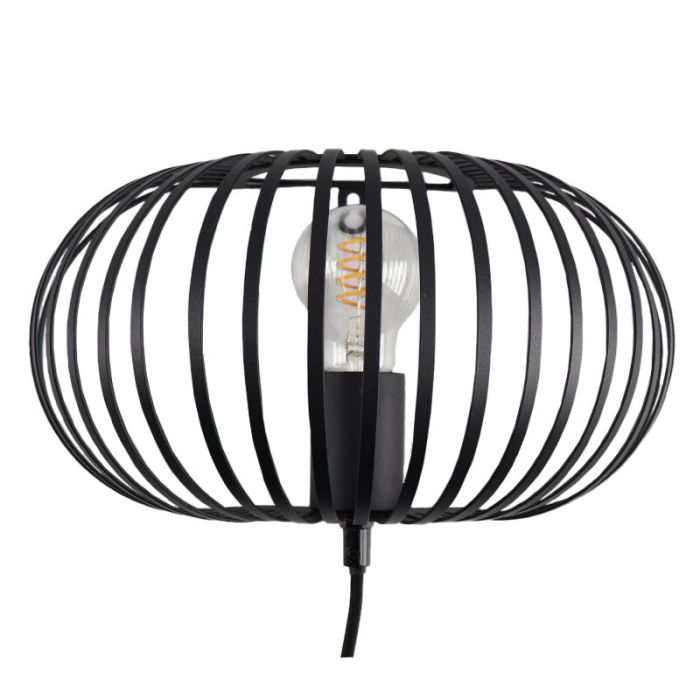 Industri vägglampa svart, Lieve