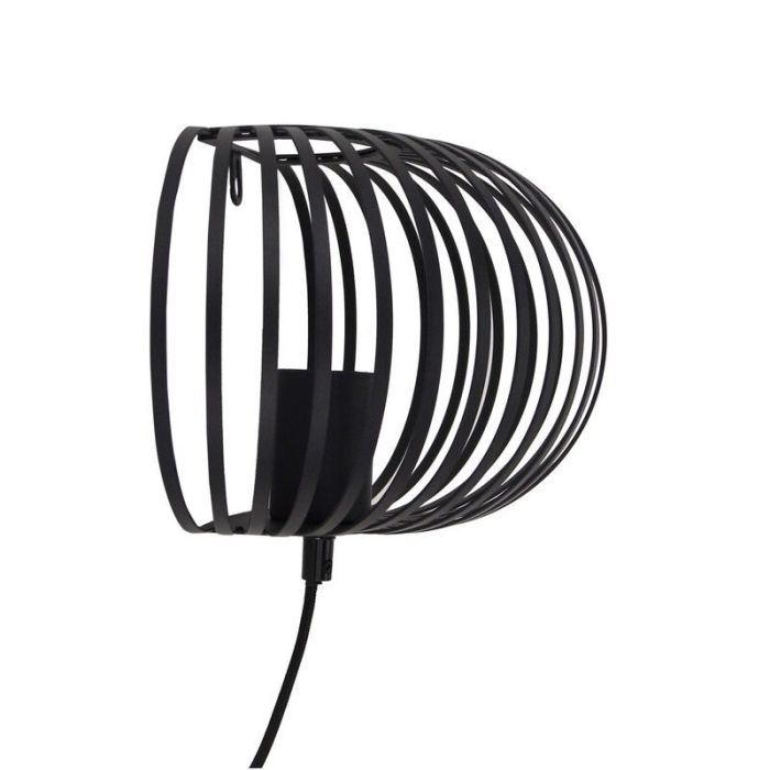 Industri vägglampa svart, Lieve