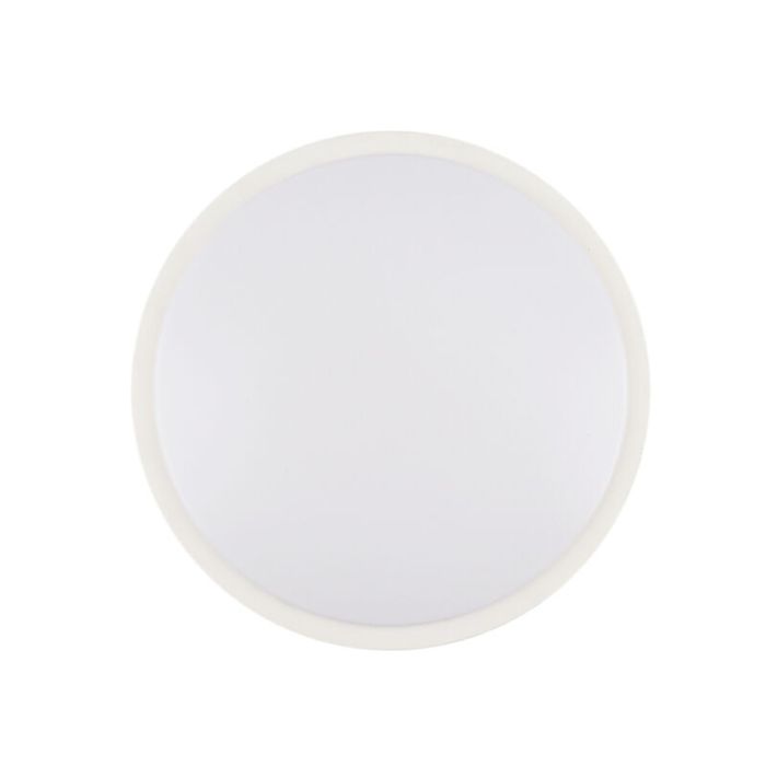 Vit modern plafond plast, Kos, 22W, 3000K LED