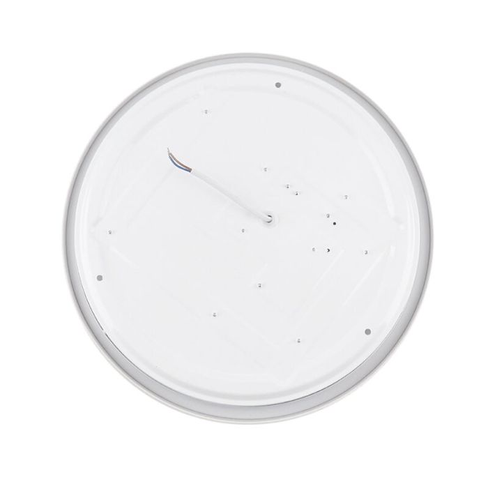 Vit modern plafond plast, Kos, 22W, 3000K LED