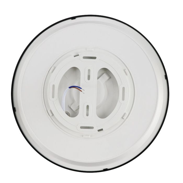 Svart modern plafond plast, Joachim, 24W, 3000K LED