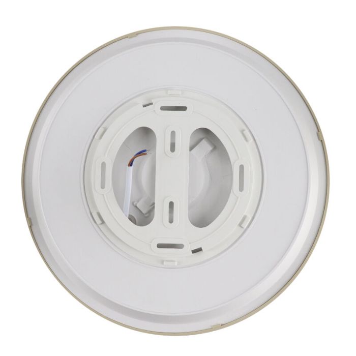 Silver modern plafond plast, Joachim, 24W, 3000K LED