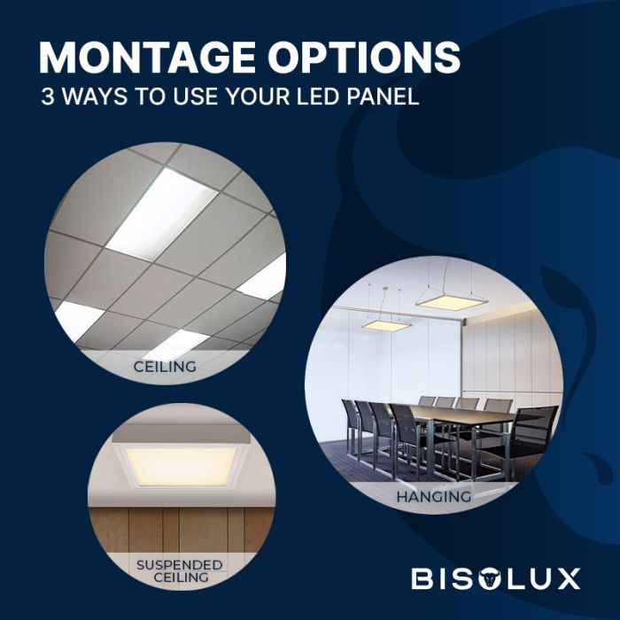 LED 30x30 panel, 18W, 6500K