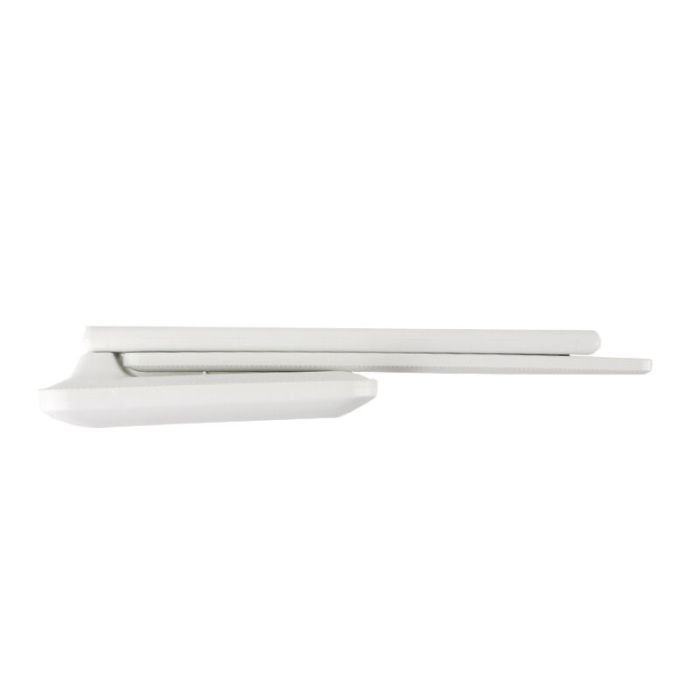 Vit modern skrivbordslampa plast, Danila, 5W, justerbar ljusfärg LED, med beröringsdimmer