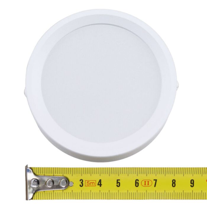 Vit taklampa aluminium, Aletta, 5W, 3000K LED