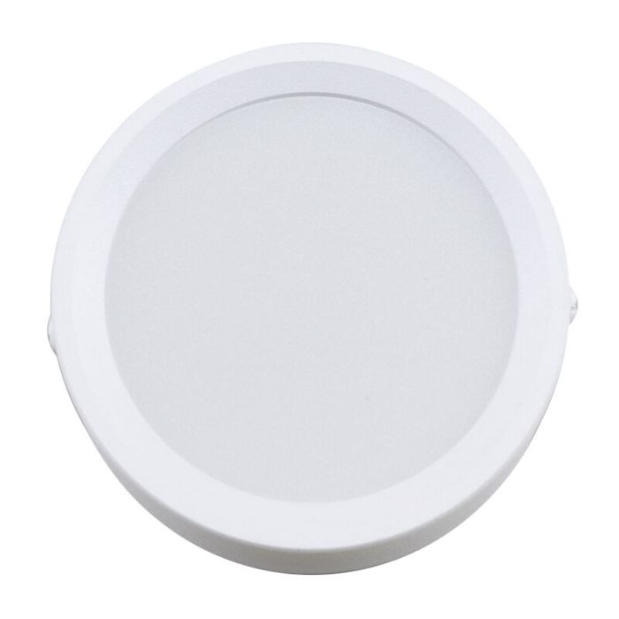Vit taklampa aluminium, Aletta, 15W, 3000K LED