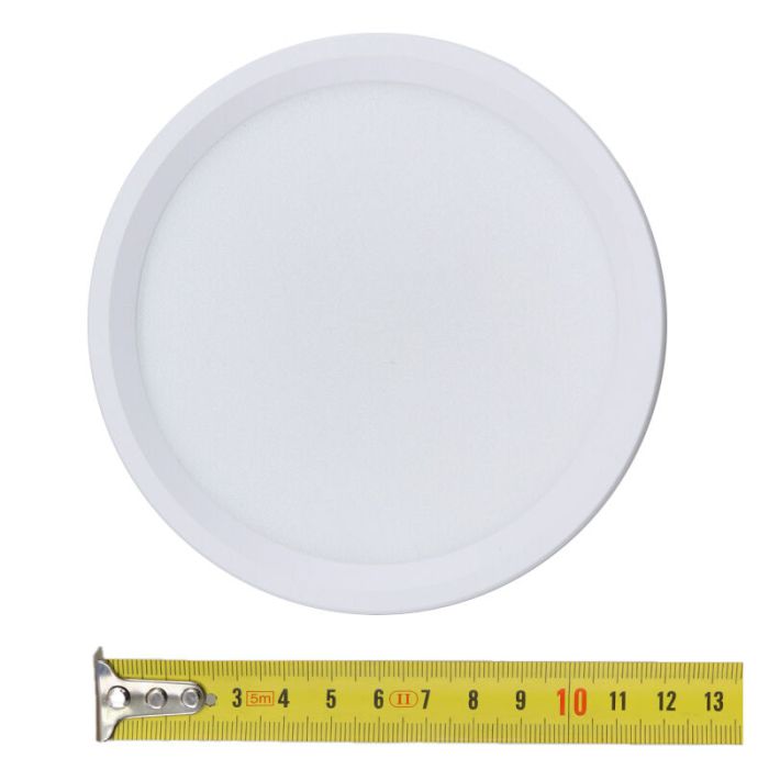 Vit taklampa aluminium, Aletta, 15W, 3000K LED