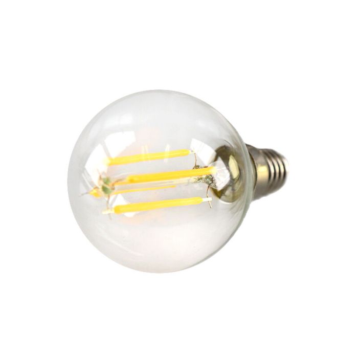 Dimbar Olucia E14 LED lampa, P45, 3w, Transparent glas, 2700k