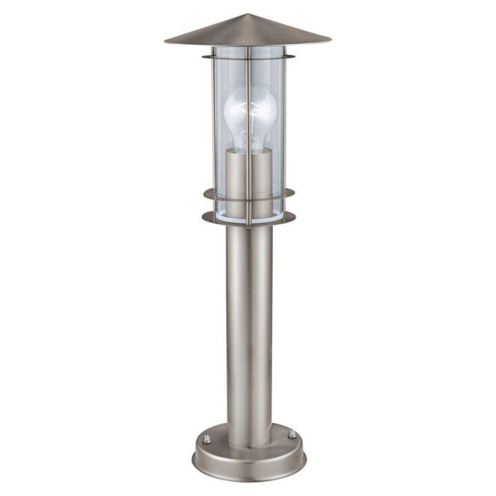 Silver modern utelampa rostfritt stål, Arabella, IP44
