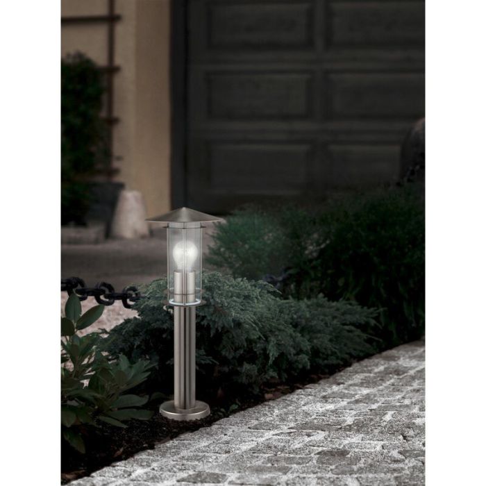 Silver modern utelampa rostfritt stål, Arabella, IP44