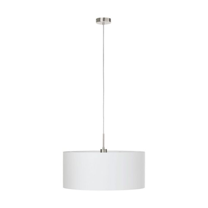 Vit modern fönsterlampa tyg, Abano